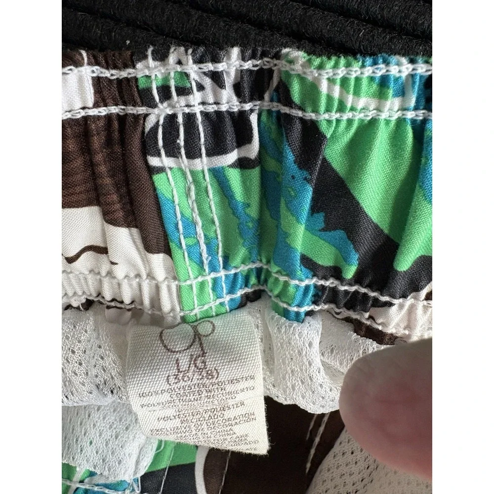 Ocean Pacific OP Lined Men's Swim‎ Trunks Size Large 36/38